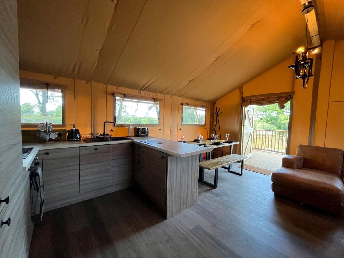 Aladdin Safari Tent Тенби Экстерьер фото